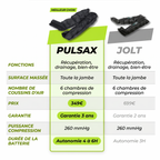 AirPulse — Botas de masaje por compresión de aire para piernas | Pulsax