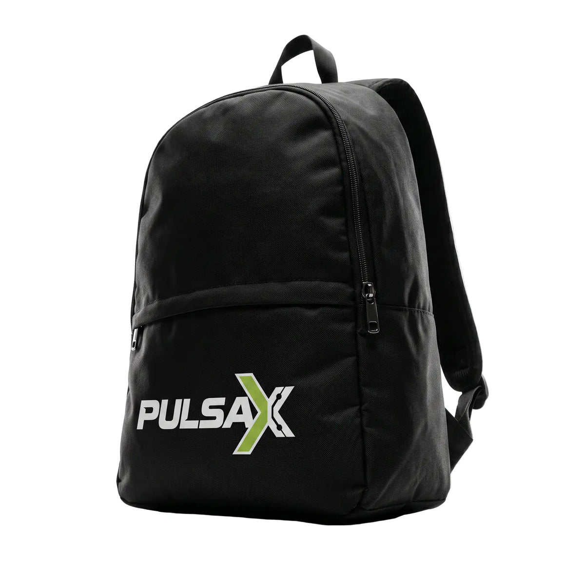 Mochila negra Pulsax de nylon impermeable con espalda acolchada | Pulsax
