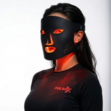 Máscara LED facial flexible para rutina de belleza en casa | Pulsax