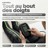 AirWave Pro — Botas de masaje por aire inteligentes para piernas | Pulsax