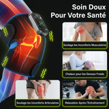 Masajeador de rodilla con calor y vibración inalámbrico | Pulsax