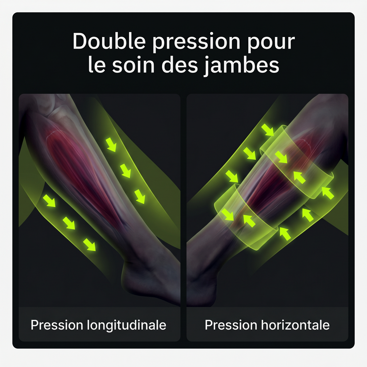 AirPulse — Botas de masaje por compresión de aire para piernas | Pulsax