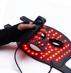 Máscara LED facial flexible para rutina de belleza en casa | Pulsax